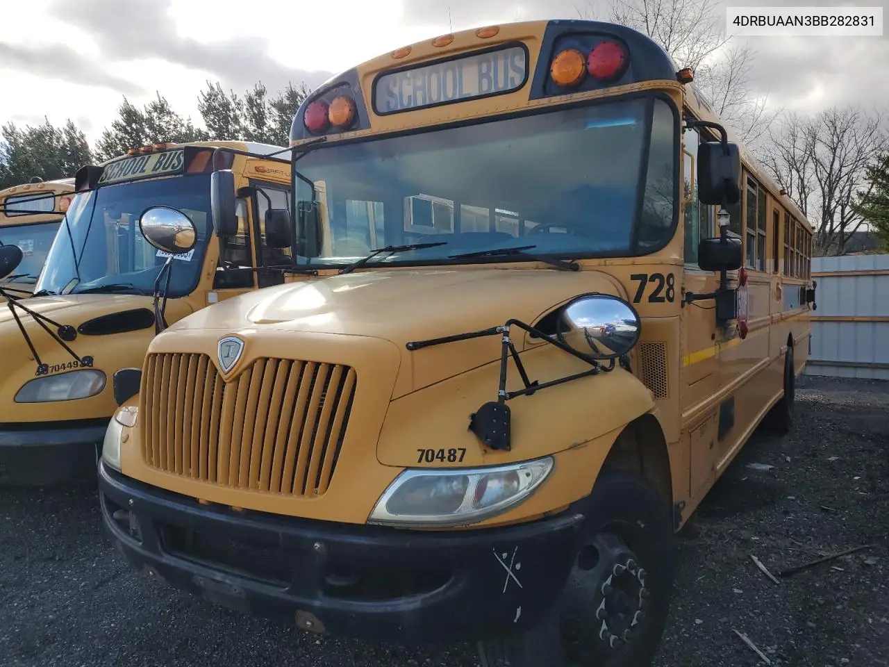 2011 Ic Corporation Ce Series School - School Bus VIN: 4DRBUAAN3BB282831 Lot: 90325215