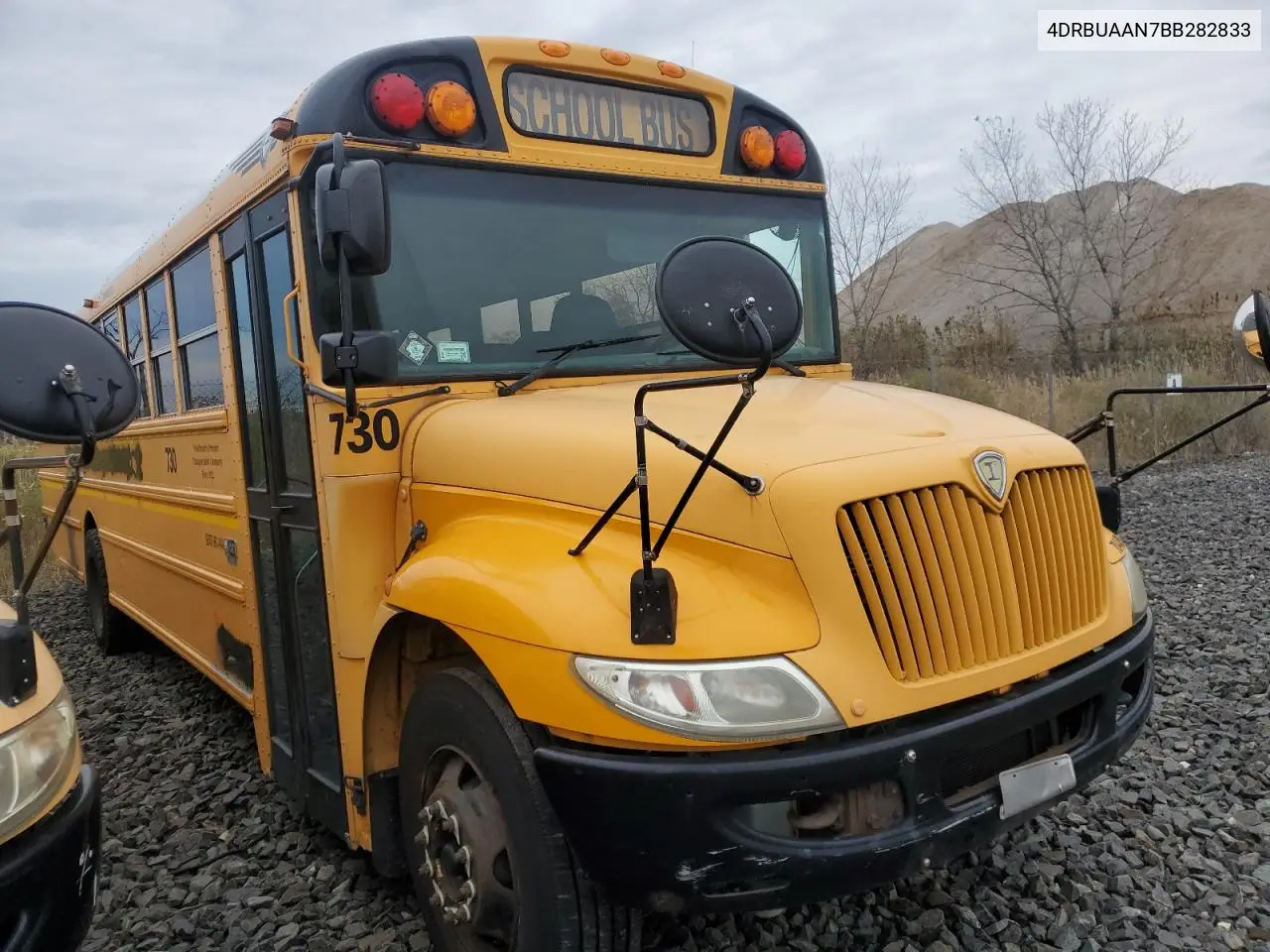 2011 Ic Bus Pb105 School Bus VIN: 4DRBUAAN7BB282833 Lot: 92332995