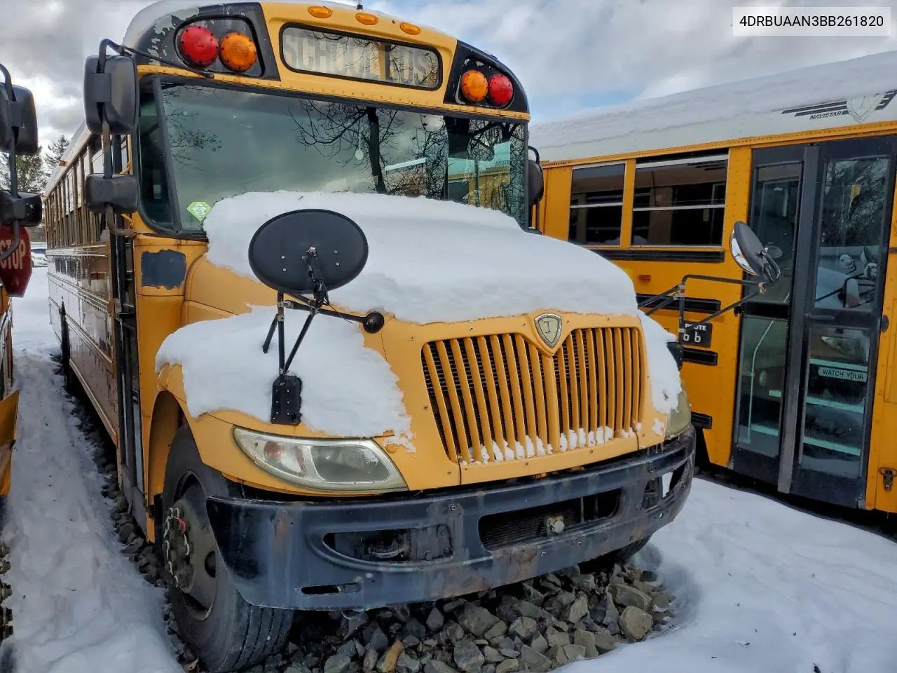 2011 Ic Bus Pb105 School Bus VIN: 4DRBUAAN3BB261820 Lot: 93770605