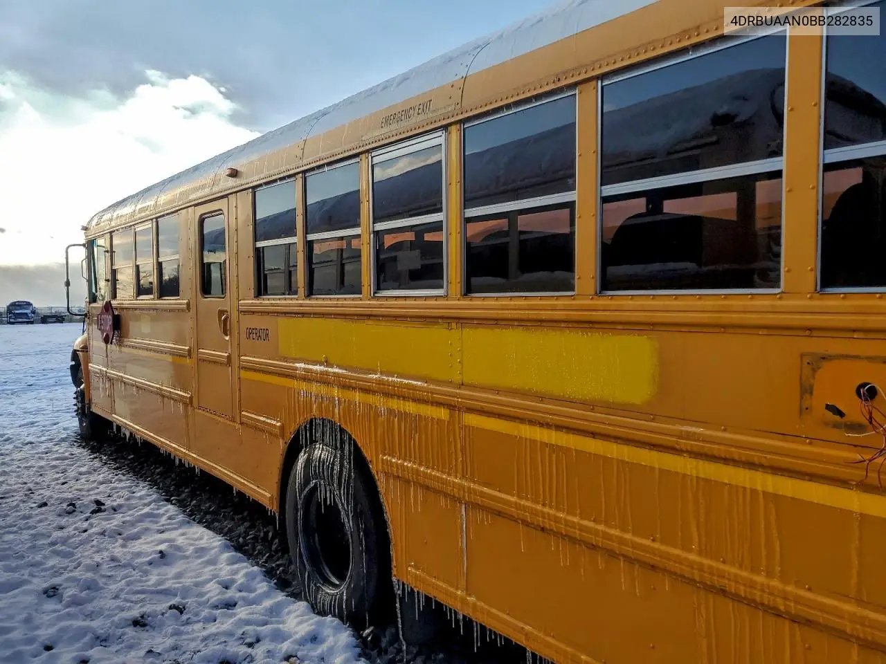 2011 Ic Pb105 School Bus VIN: 4DRBUAAN0BB282835 Lot: 93781665