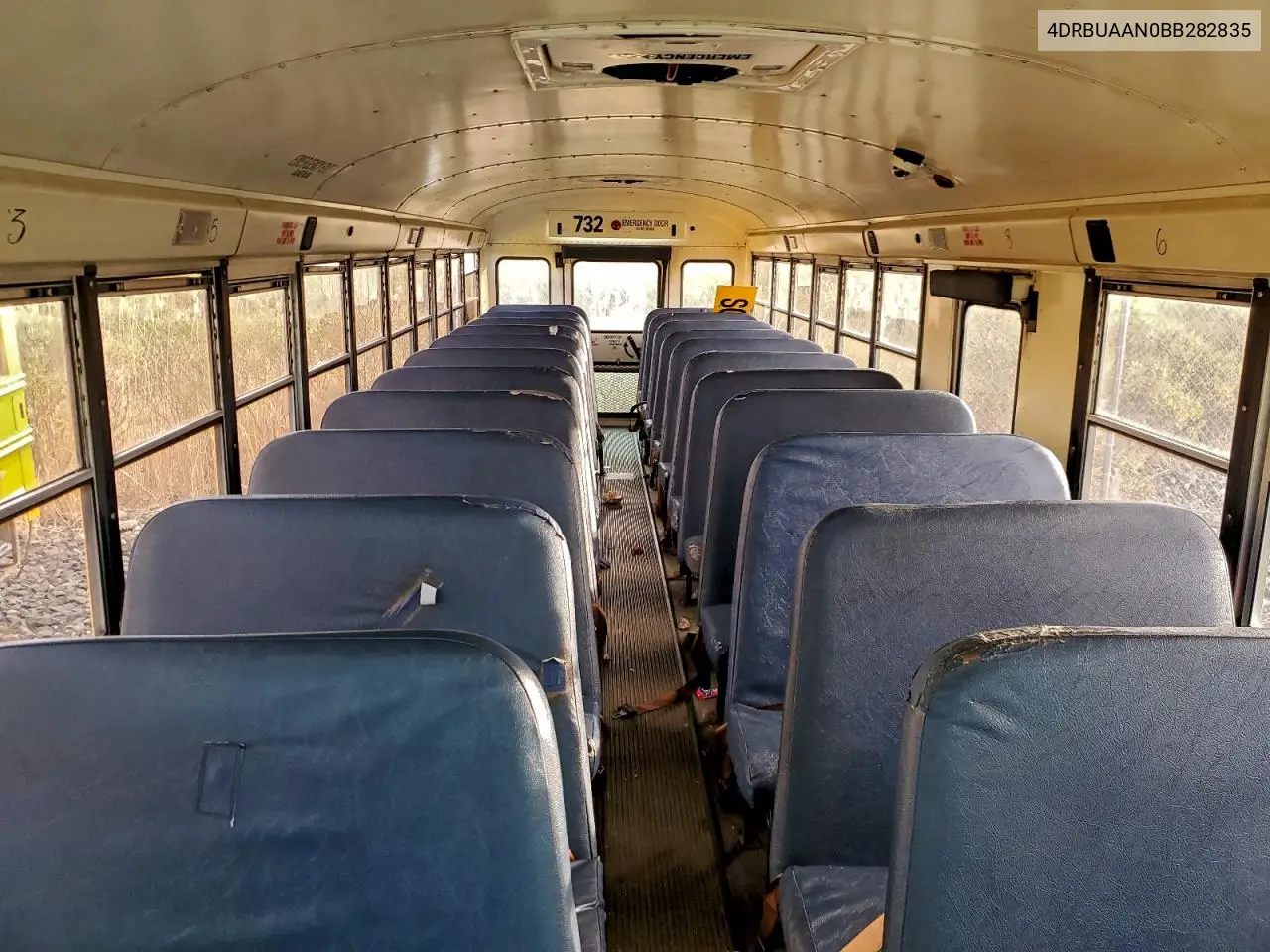 2011 Ic Pb105 School Bus VIN: 4DRBUAAN0BB282835 Lot: 93781665