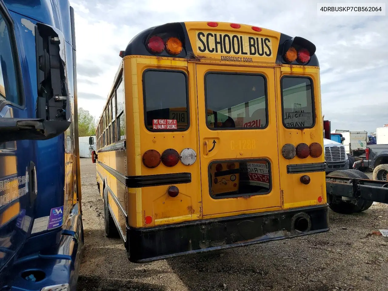 2012 Ic Corporation Ce Series School - School Bus VIN: 4DRBUSKP7CB562064 Lot: 51250226