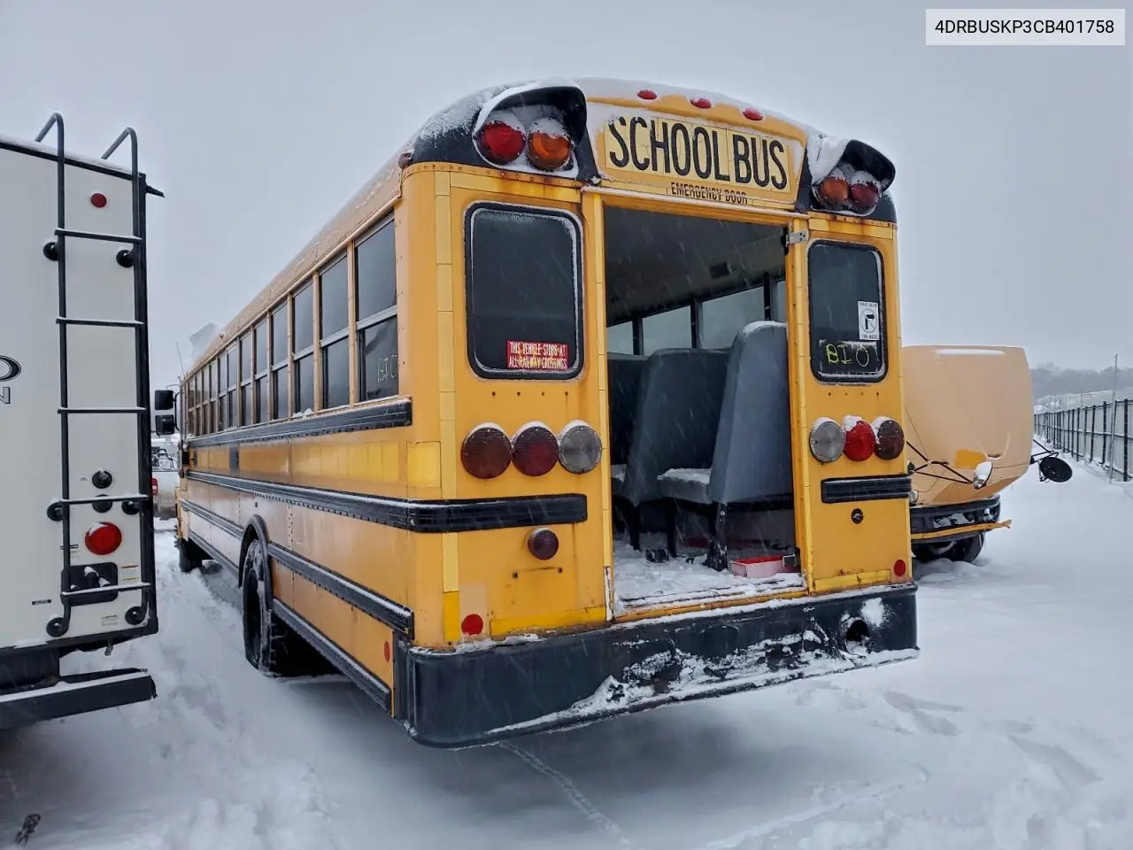 2012 Ic Bus Pb105 School Bus VIN: 4DRBUSKP3CB401758 Lot: 93971115