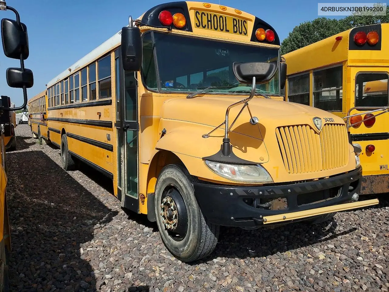 2013 Ic Corporation Ce Series School - School Bus VIN: 4DRBUSKN3DB199200 Lot: 47017336
