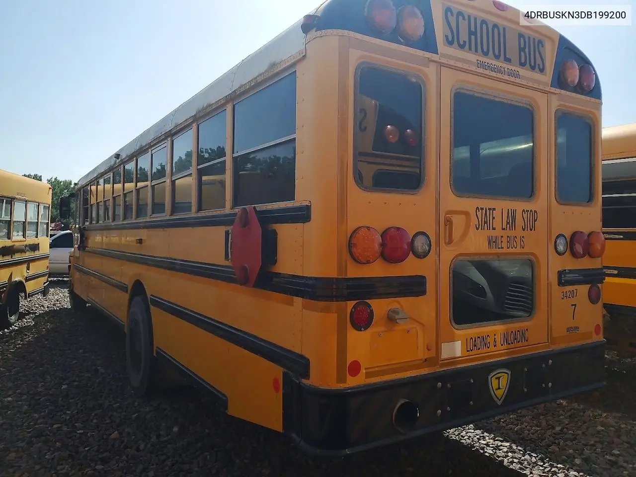 2013 Ic Corporation Ce Series School - School Bus VIN: 4DRBUSKN3DB199200 Lot: 47017336