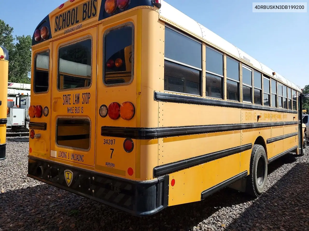 2013 Ic Corporation Ce Series School - School Bus VIN: 4DRBUSKN3DB199200 Lot: 47017336