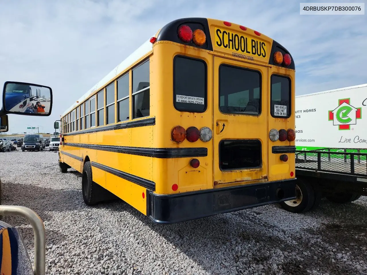 2013 Ic Corporation Ce Series School - School Bus VIN: 4DRBUSKP7DB300076 Lot: 47033046