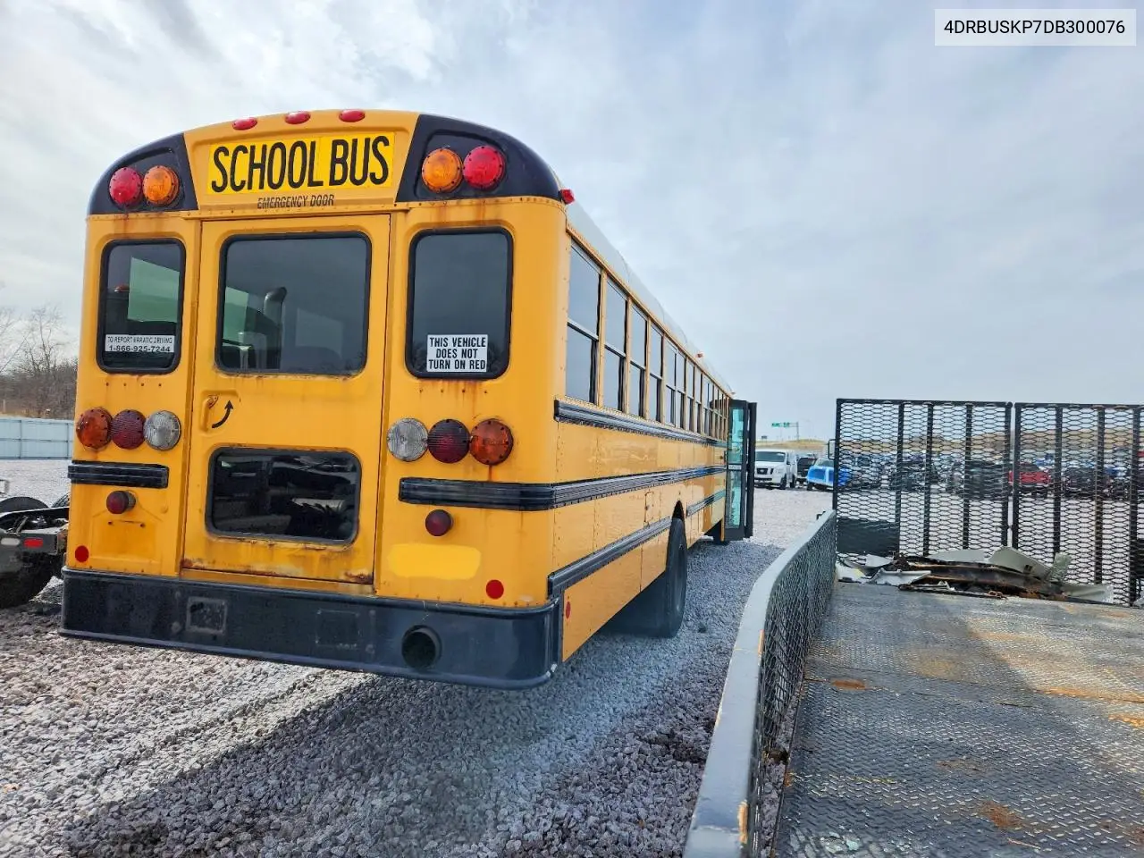 2013 Ic Corporation Ce Series School - School Bus VIN: 4DRBUSKP7DB300076 Lot: 47033046