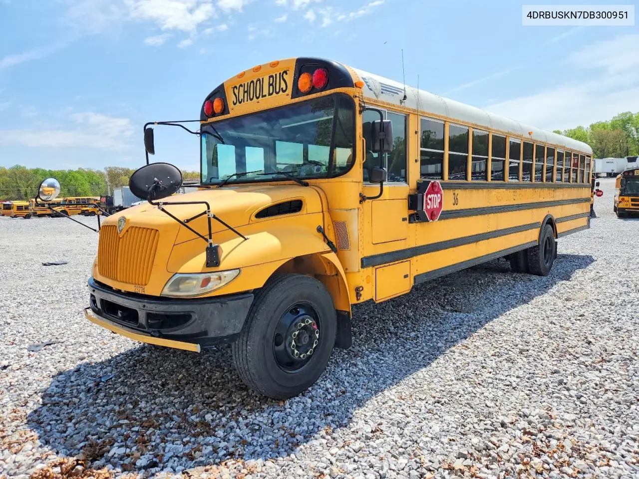 2013 Ic Corporation Ce Series School - School Bus VIN: 4DRBUSKN7DB300951 Lot: 47047226