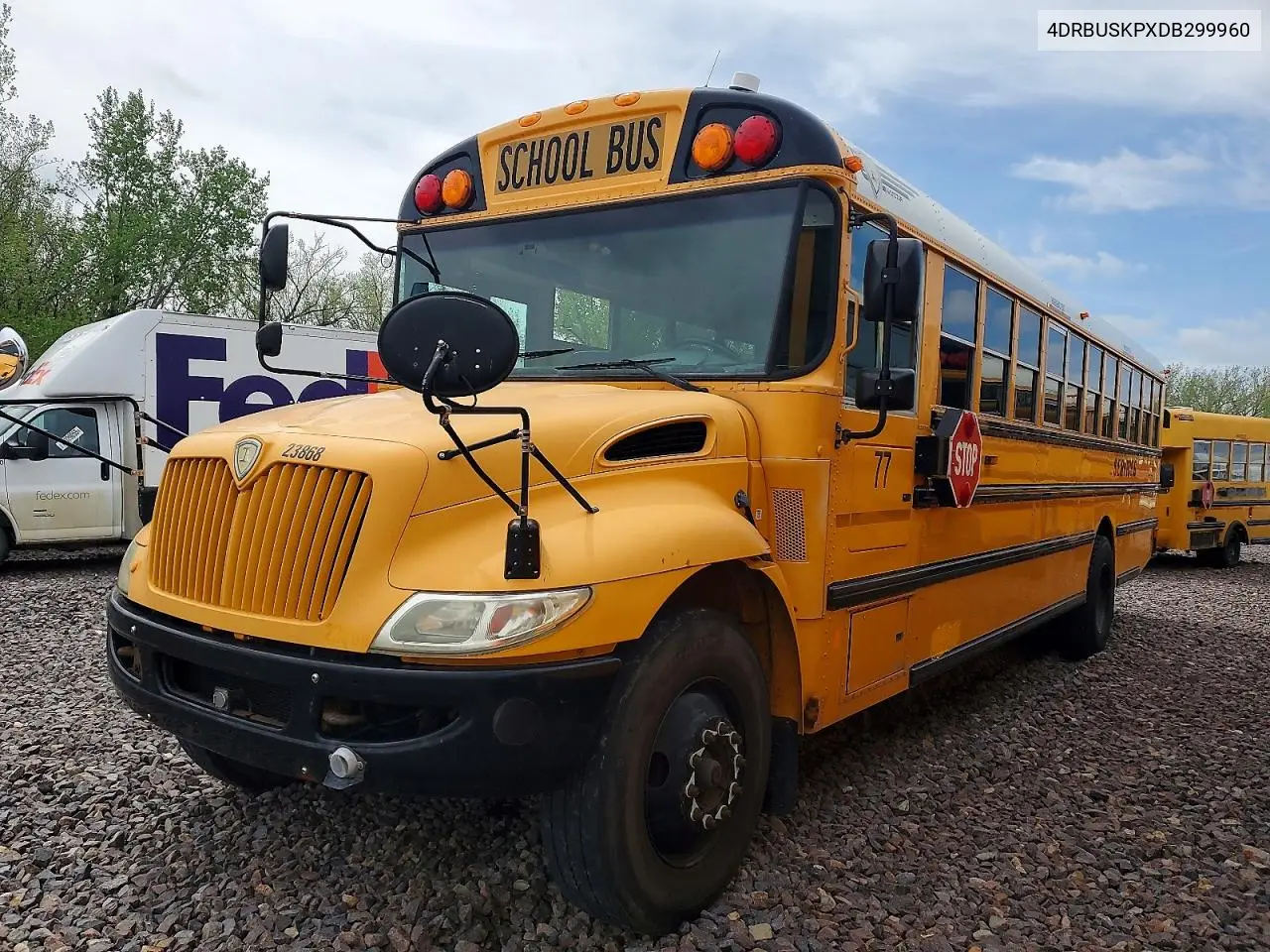 2013 Ic Corporation Ce Series School - School Bus VIN: 4DRBUSKPXDB299960 Lot: 47116876