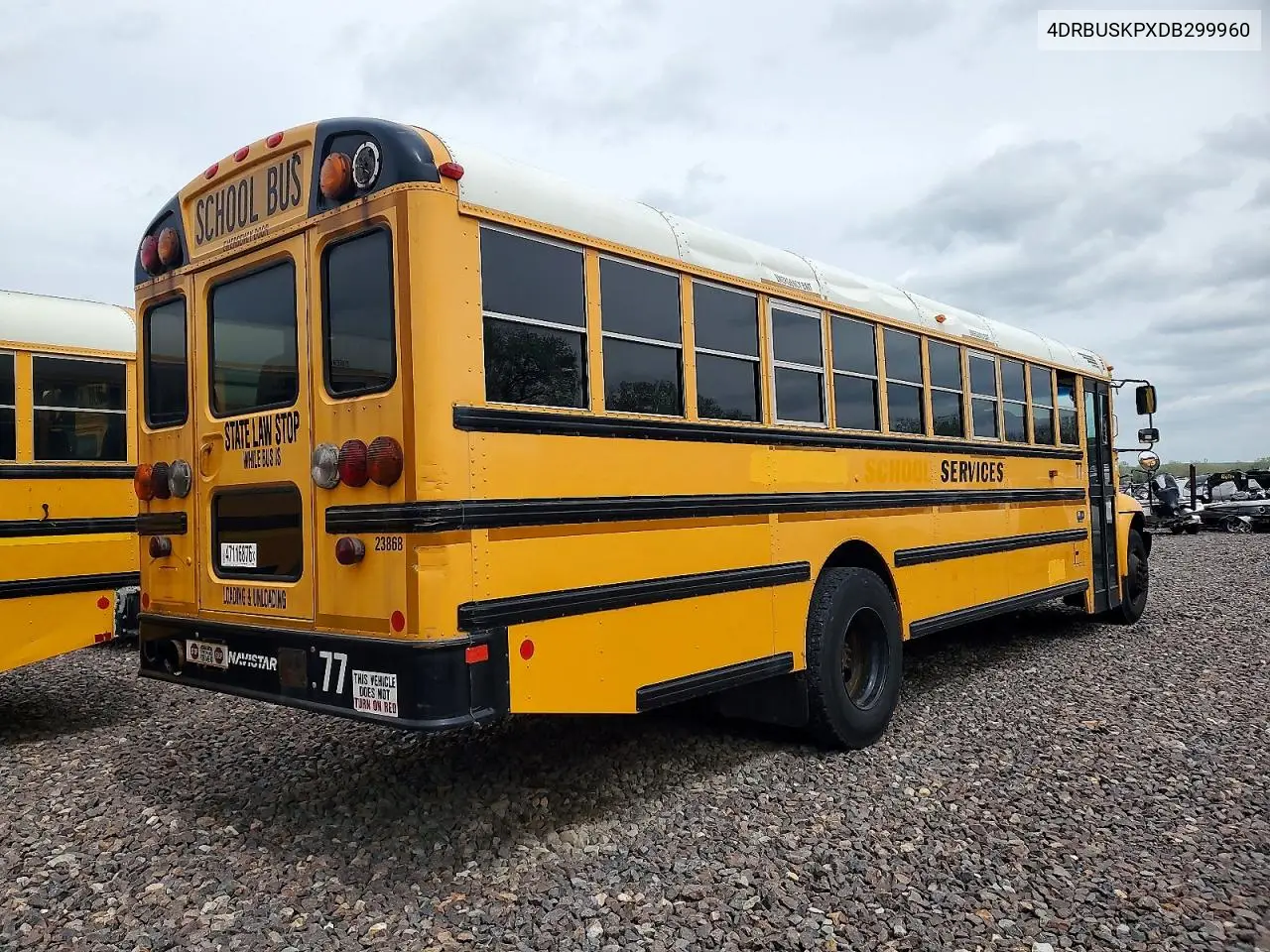2013 Ic Corporation Ce Series School - School Bus VIN: 4DRBUSKPXDB299960 Lot: 47116876