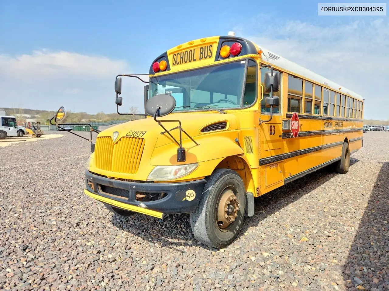 2013 Ic Corporation Ce Series School - School Bus VIN: 4DRBUSKPXDB304395 Lot: 47117886
