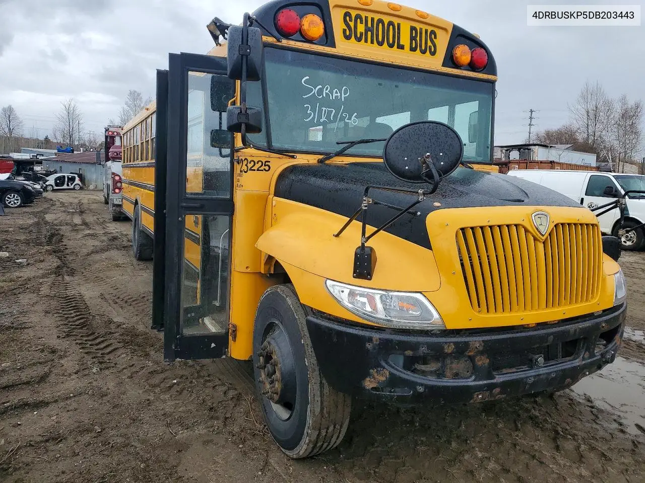 2013 Ic Corporation Ce Series School - School Bus VIN: 4DRBUSKP5DB203443 Lot: 48587596