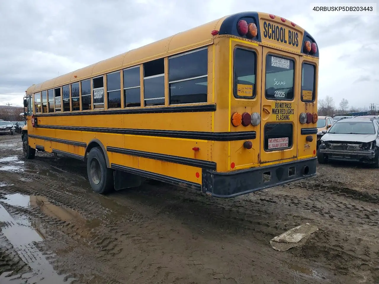 2013 Ic Corporation Ce Series School - School Bus VIN: 4DRBUSKP5DB203443 Lot: 48587596