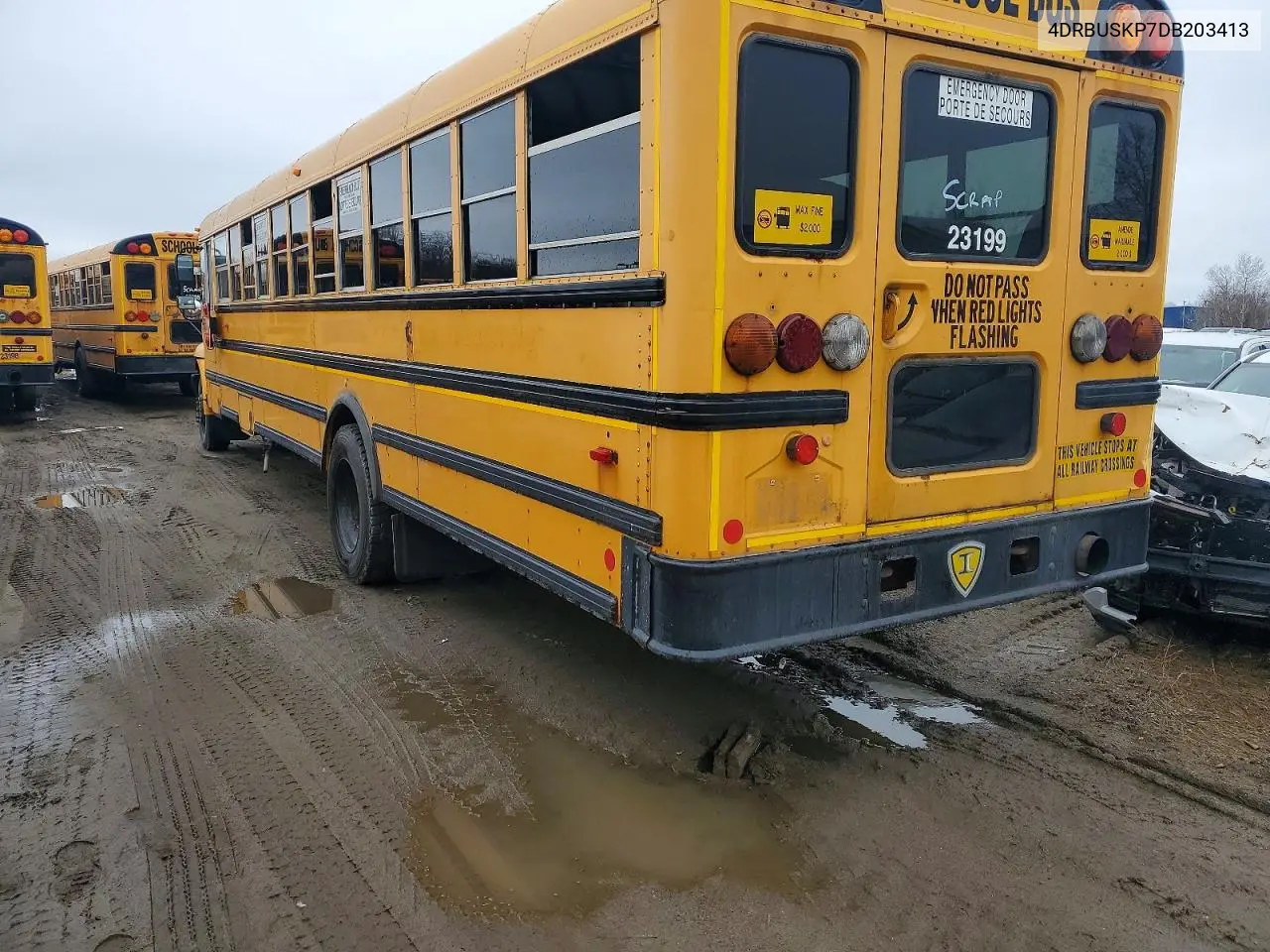 2013 Ic Corporation Ce Series School - School Bus VIN: 4DRBUSKP7DB203413 Lot: 48587796