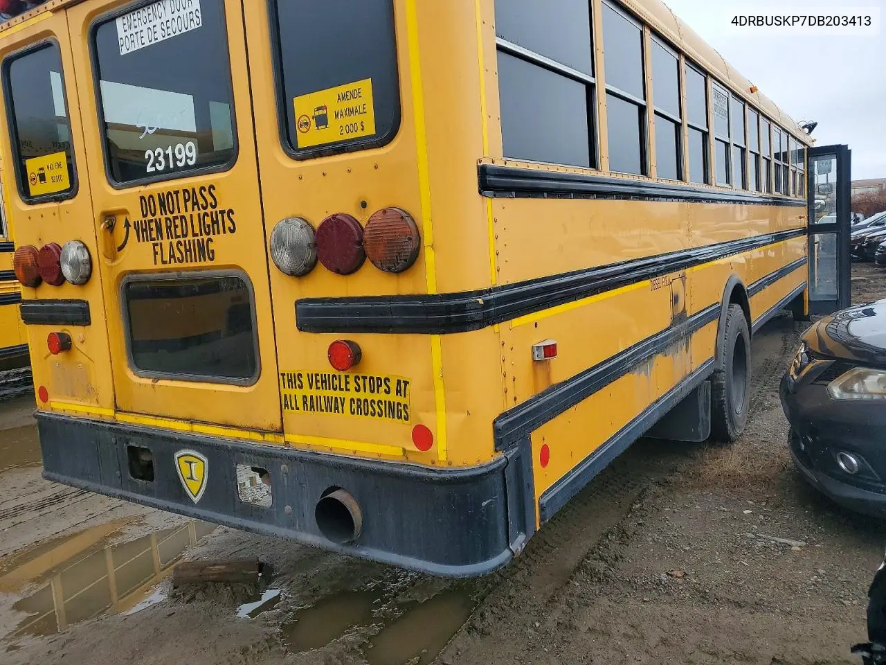 2013 Ic Corporation Ce Series School - School Bus VIN: 4DRBUSKP7DB203413 Lot: 48587796
