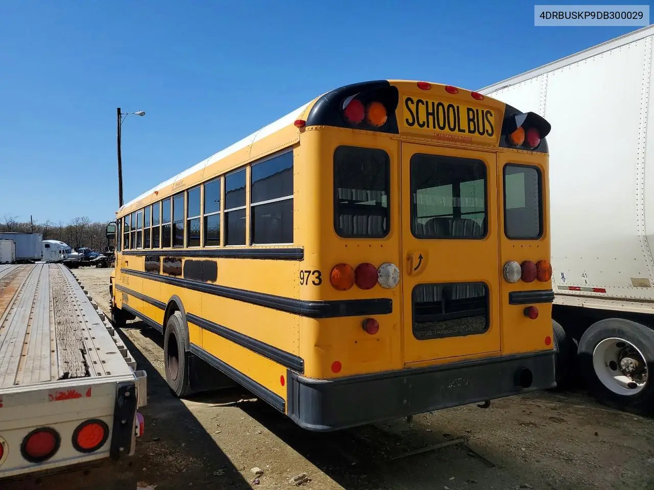 2013 Ic Corporation Ce Series School - School Bus VIN: 4DRBUSKP9DB300029 Lot: 48595336