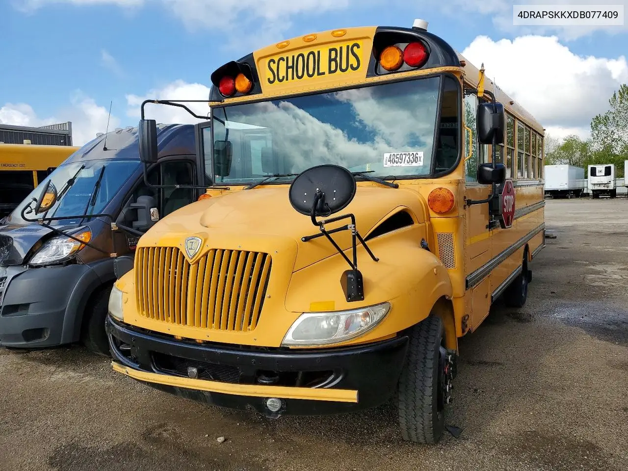 2013 Ic Corporation Ce Series School - School Bus VIN: 4DRAPSKKXDB077409 Lot: 48597336