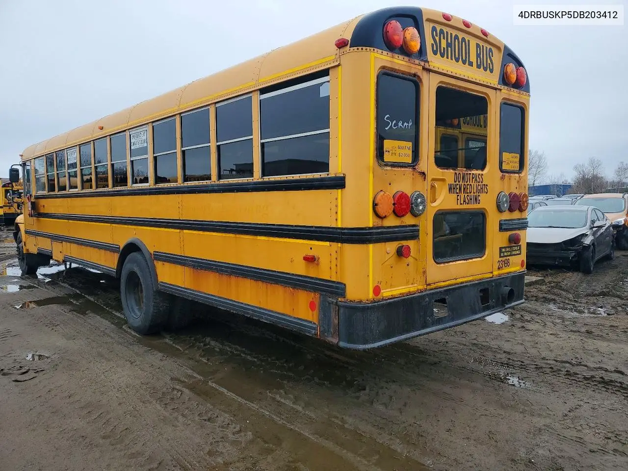 2013 Ic Corporation Ce Series School - School Bus VIN: 4DRBUSKP5DB203412 Lot: 52032906