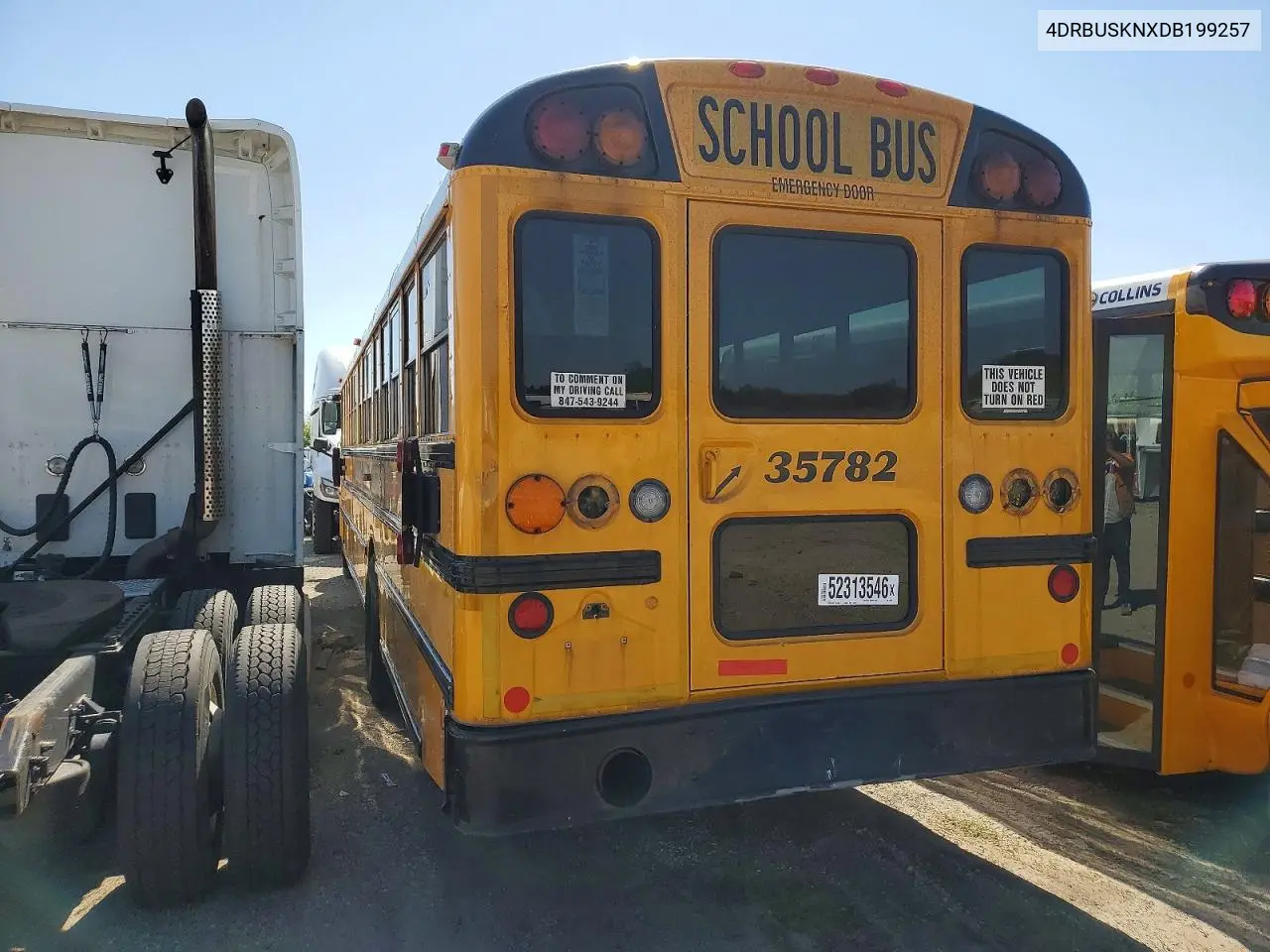 2013 Ic Corporation Ce Series School - School Bus VIN: 4DRBUSKNXDB199257 Lot: 52313546