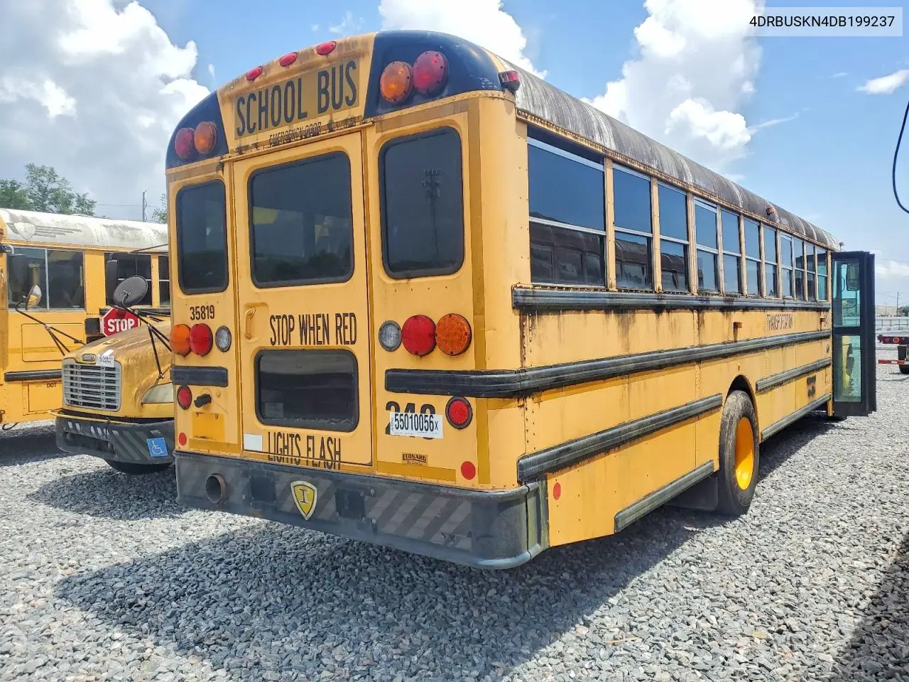 2013 Ic Corporation Ce Series School - School Bus VIN: 4DRBUSKN4DB199237 Lot: 55010056