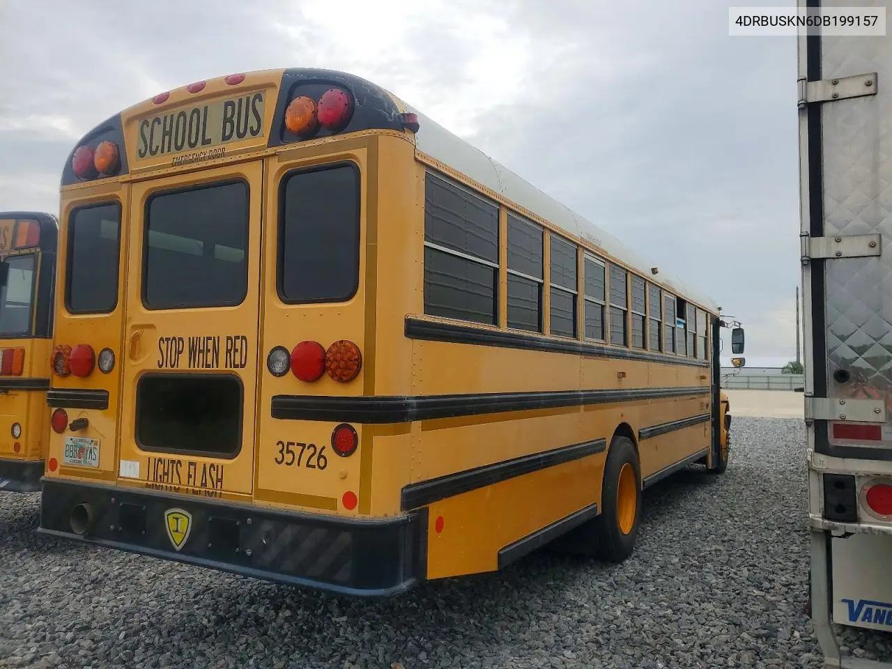 2013 Ic Corporation Ce Series School - School Bus VIN: 4DRBUSKN6DB199157 Lot: 55936766