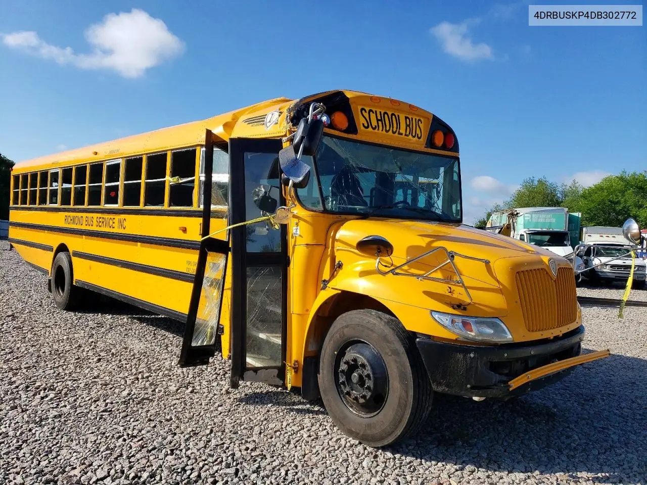 2013 Ic Corporation 3000 Ce VIN: 4DRBUSKP4DB302772 Lot: 58040776