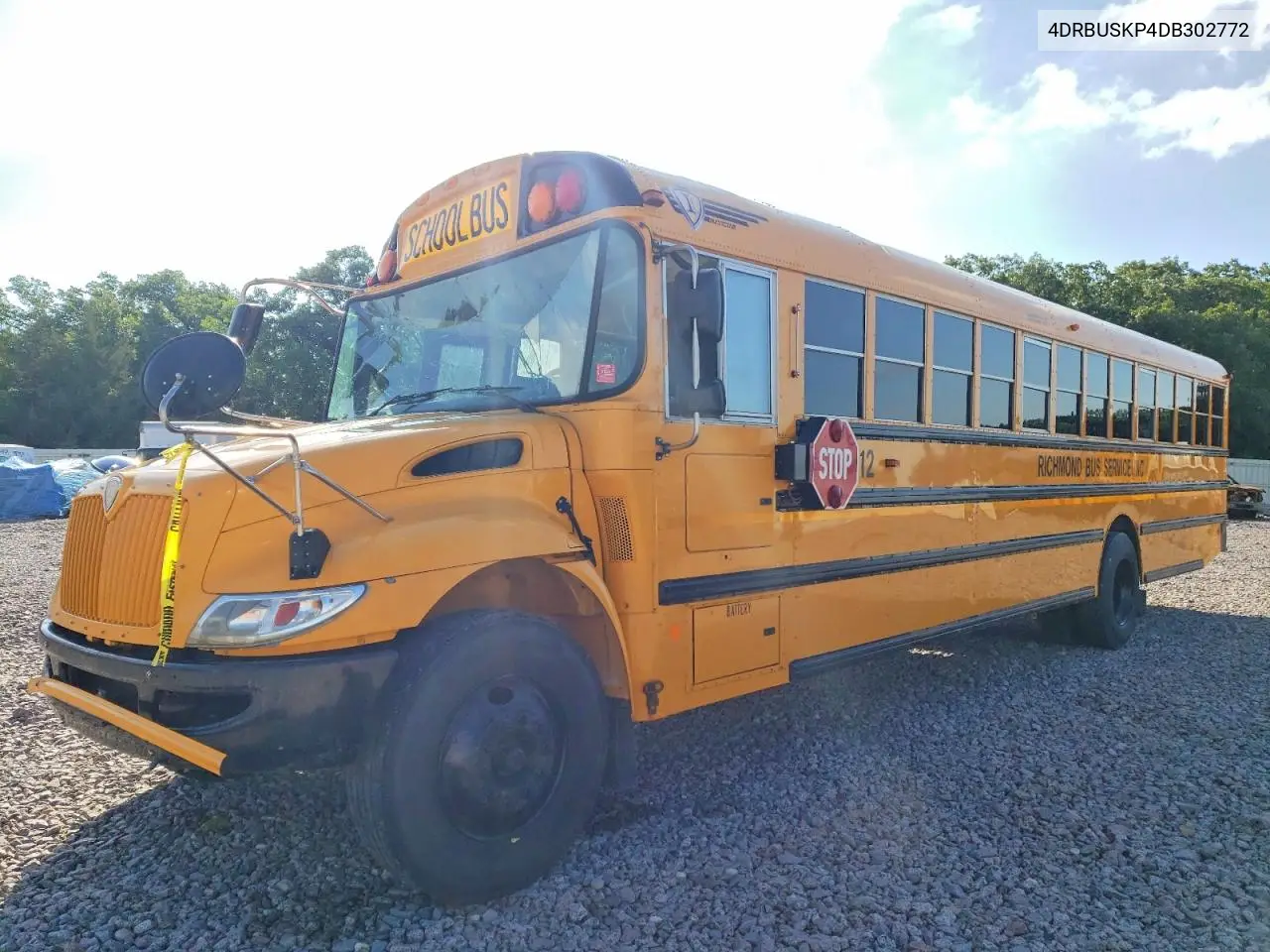 2013 Ic Corporation 3000 Ce VIN: 4DRBUSKP4DB302772 Lot: 58040776