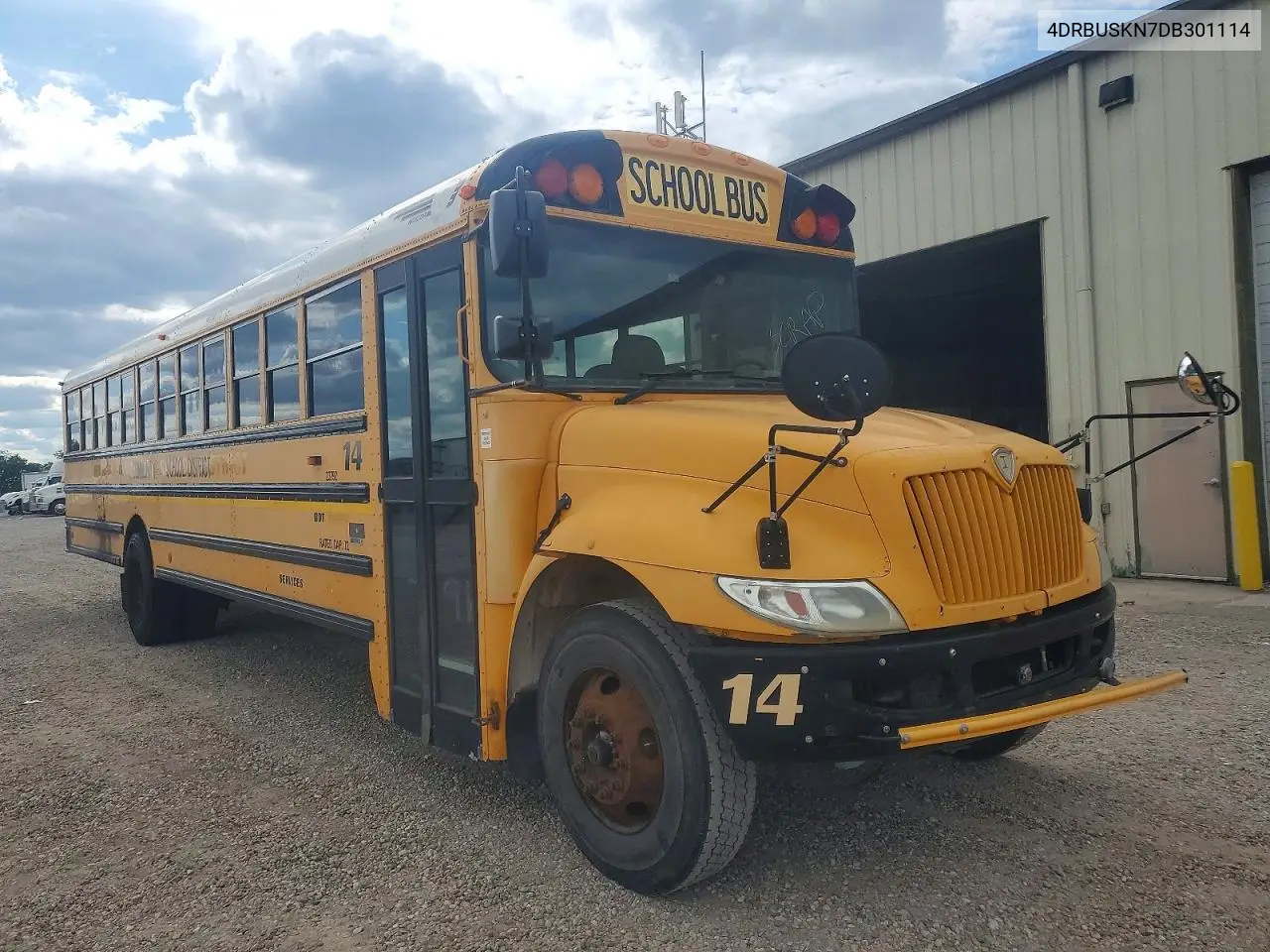 2013 Ic Corporation Ce Series School - School Bus VIN: 4DRBUSKN7DB301114 Lot: 58134796