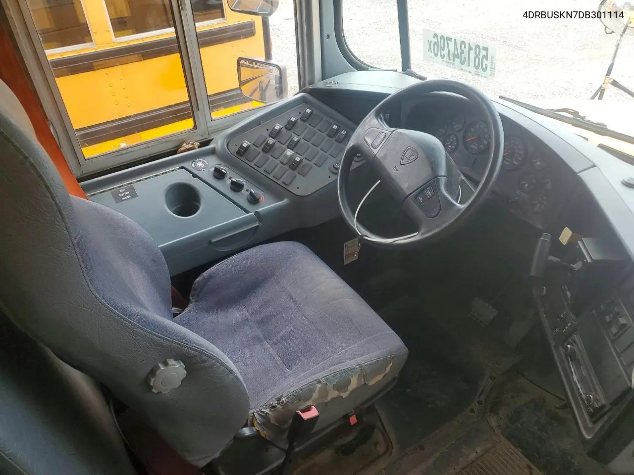 2013 Ic Corporation Ce Series School - School Bus VIN: 4DRBUSKN7DB301114 Lot: 58134796