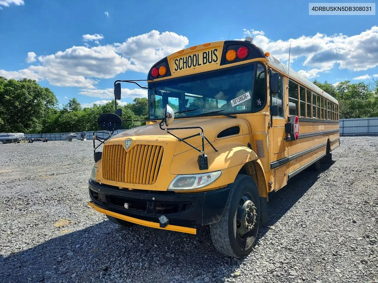 2013 Ic Corporation Ce Series School - School Bus VIN: 4DRBUSKN5DB308031 Lot: 58138636