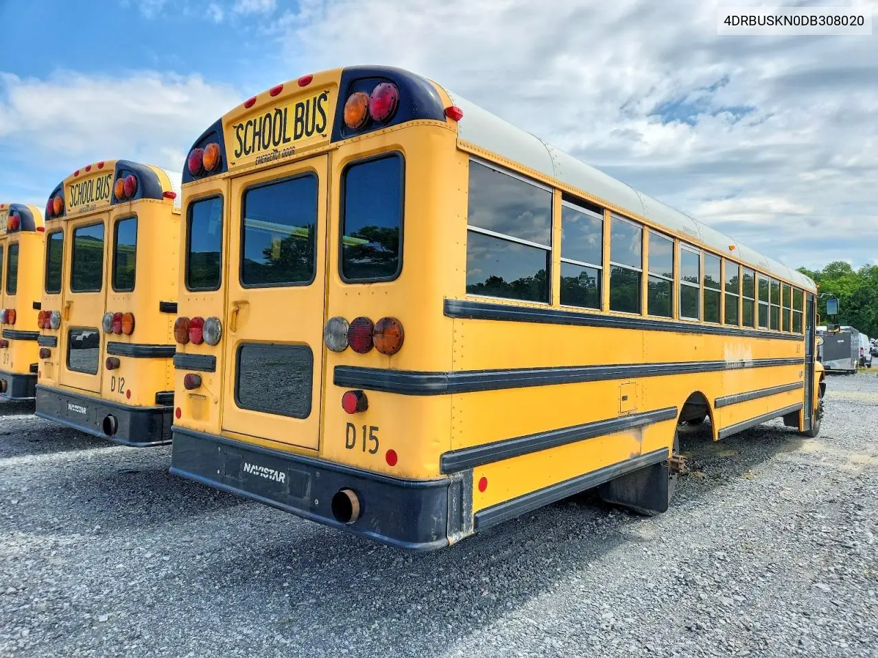 2013 Ic Corporation Ce Series School - School Bus VIN: 4DRBUSKN0DB308020 Lot: 58334246
