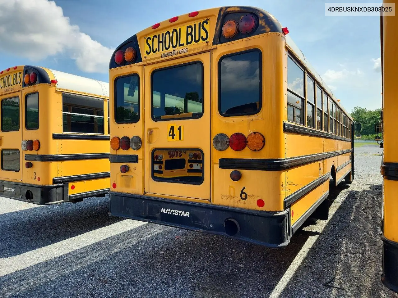 2013 Ic Corporation Ce Series School - School Bus VIN: 4DRBUSKNXDB308025 Lot: 58334446