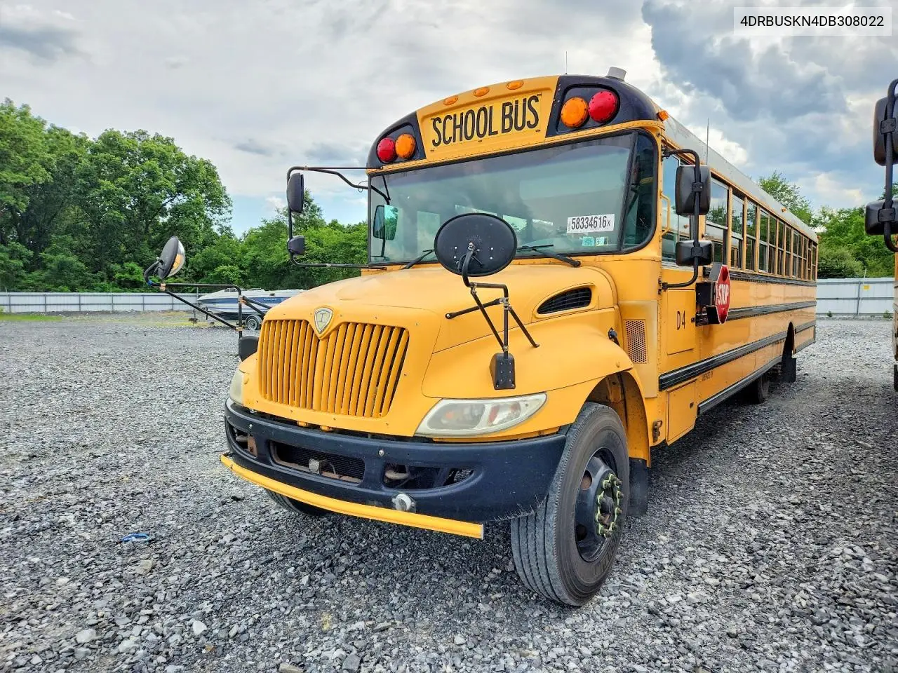 2013 Ic Corporation Ce Series School - School Bus VIN: 4DRBUSKN4DB308022 Lot: 58334616