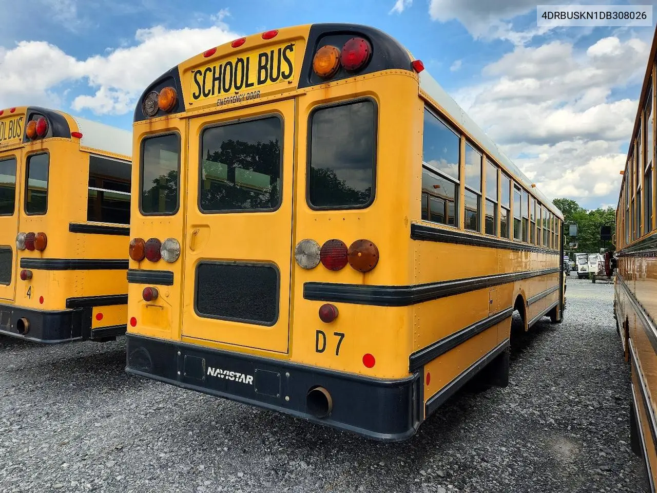 2013 Ic Corporation Ce Series School - School Bus VIN: 4DRBUSKN1DB308026 Lot: 58334706