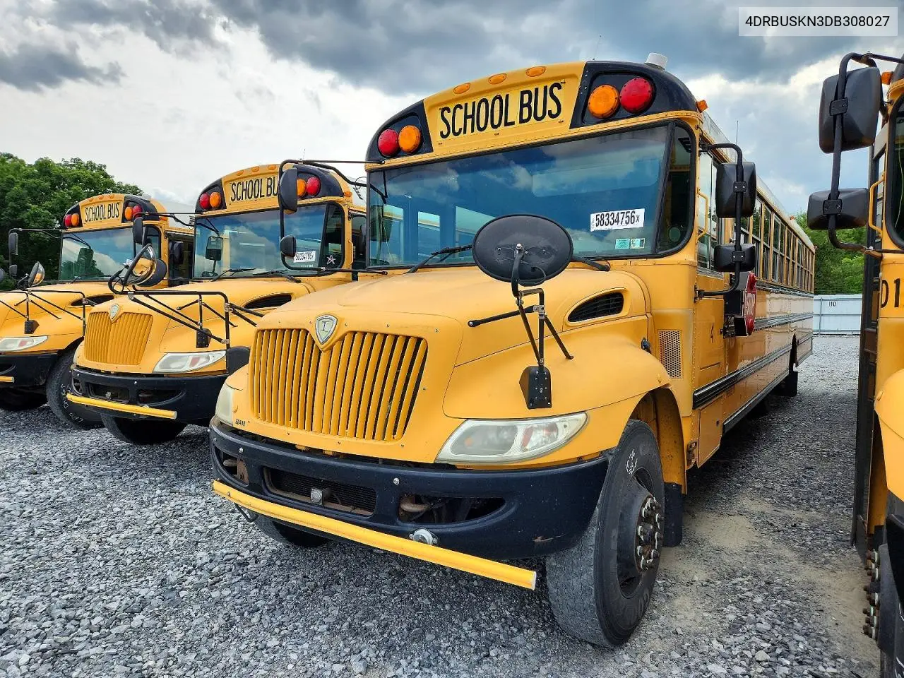 2013 Ic Corporation Ce Series School - School Bus VIN: 4DRBUSKN3DB308027 Lot: 58334756