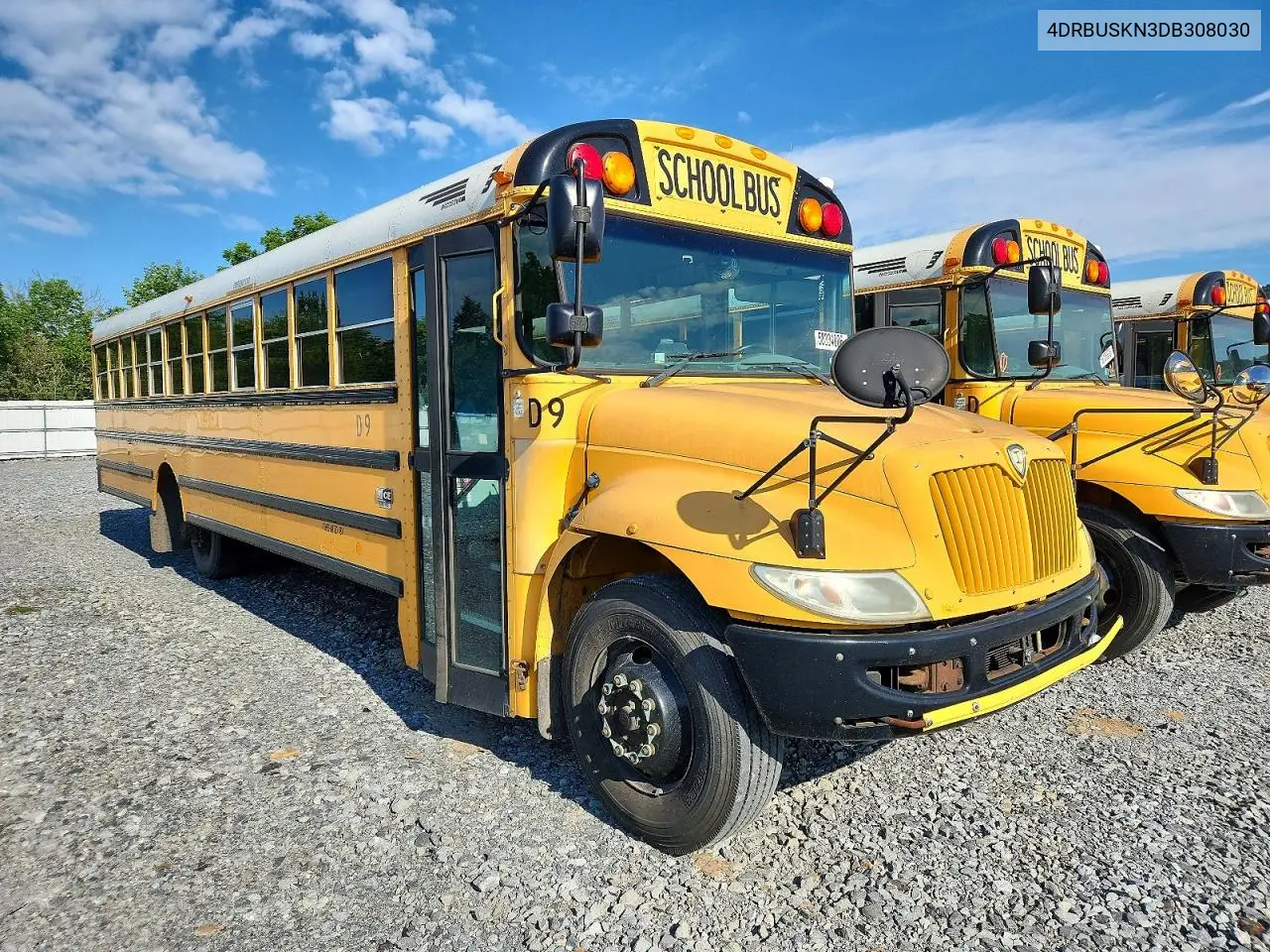 2013 Ic Corporation Ce Series School - School Bus VIN: 4DRBUSKN3DB308030 Lot: 58334806