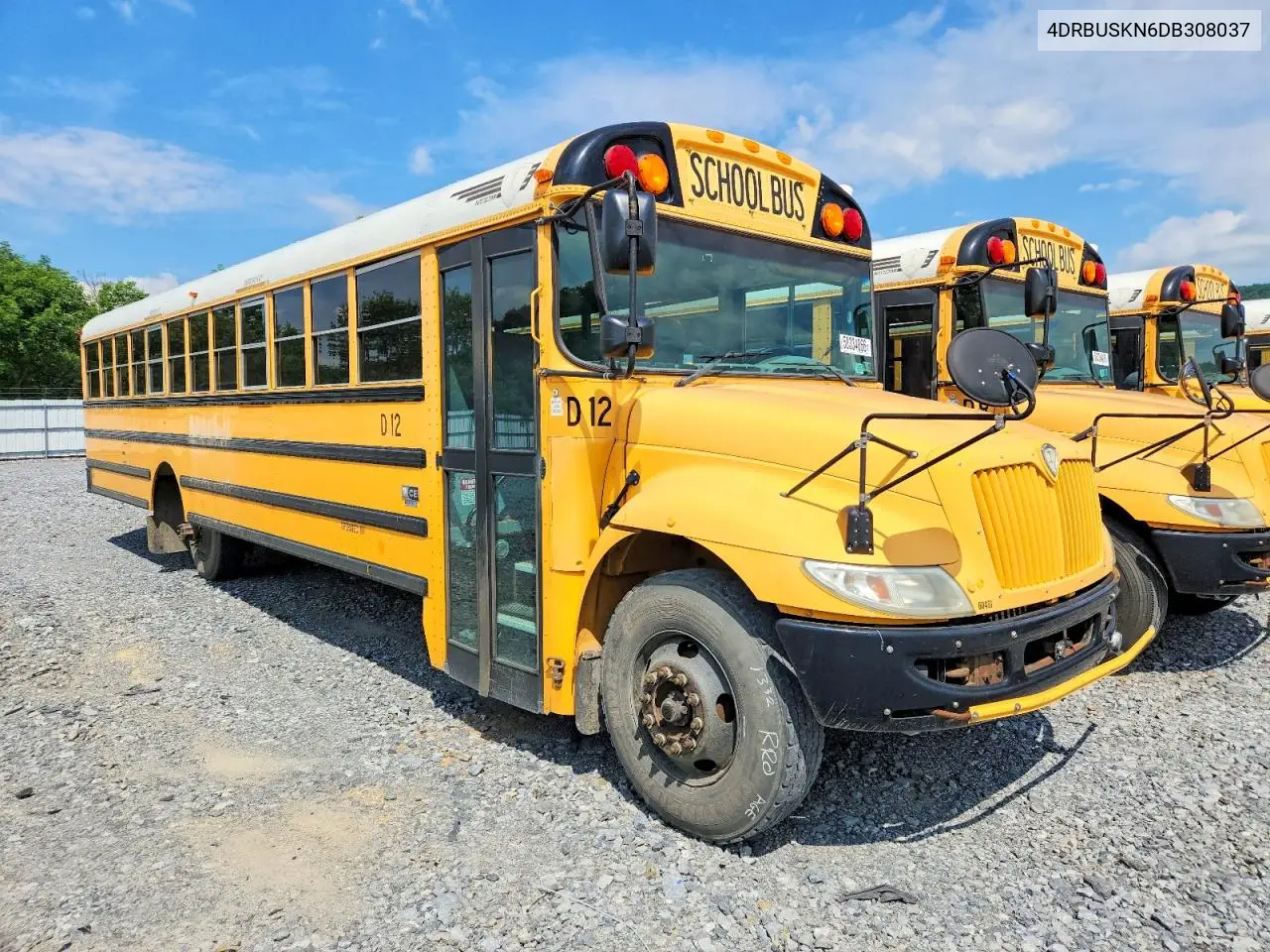 2013 Ic Corporation Ce Series School - School Bus VIN: 4DRBUSKN6DB308037 Lot: 58334866
