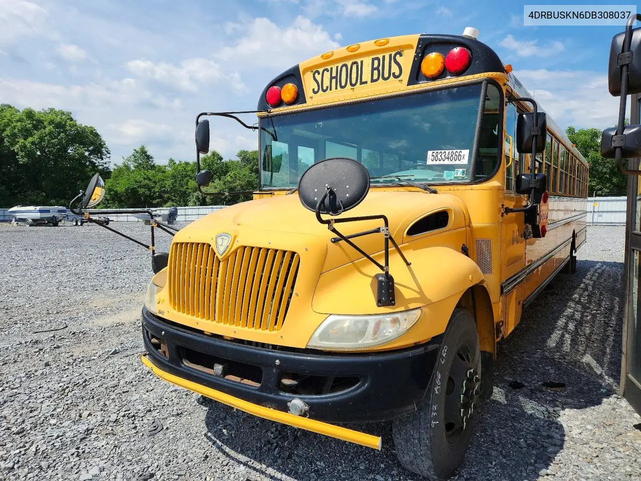 2013 Ic Corporation Ce Series School - School Bus VIN: 4DRBUSKN6DB308037 Lot: 58334866