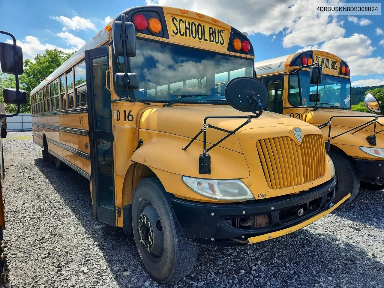 2013 Ic Corporation Ce Series School - School Bus VIN: 4DRBUSKN8DB308024 Lot: 58334986