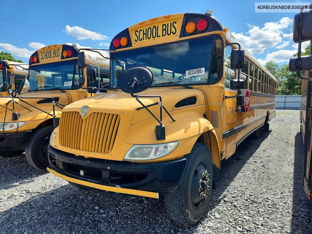 2013 Ic Corporation Ce Series School - School Bus VIN: 4DRBUSKN8DB308024 Lot: 58334986