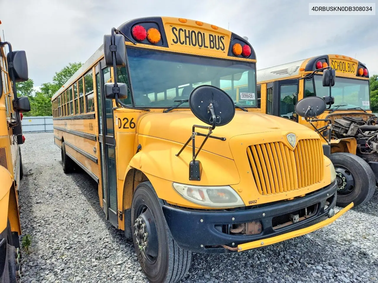 2013 Ic Corporation Ce Series School - School Bus VIN: 4DRBUSKN0DB308034 Lot: 58966456