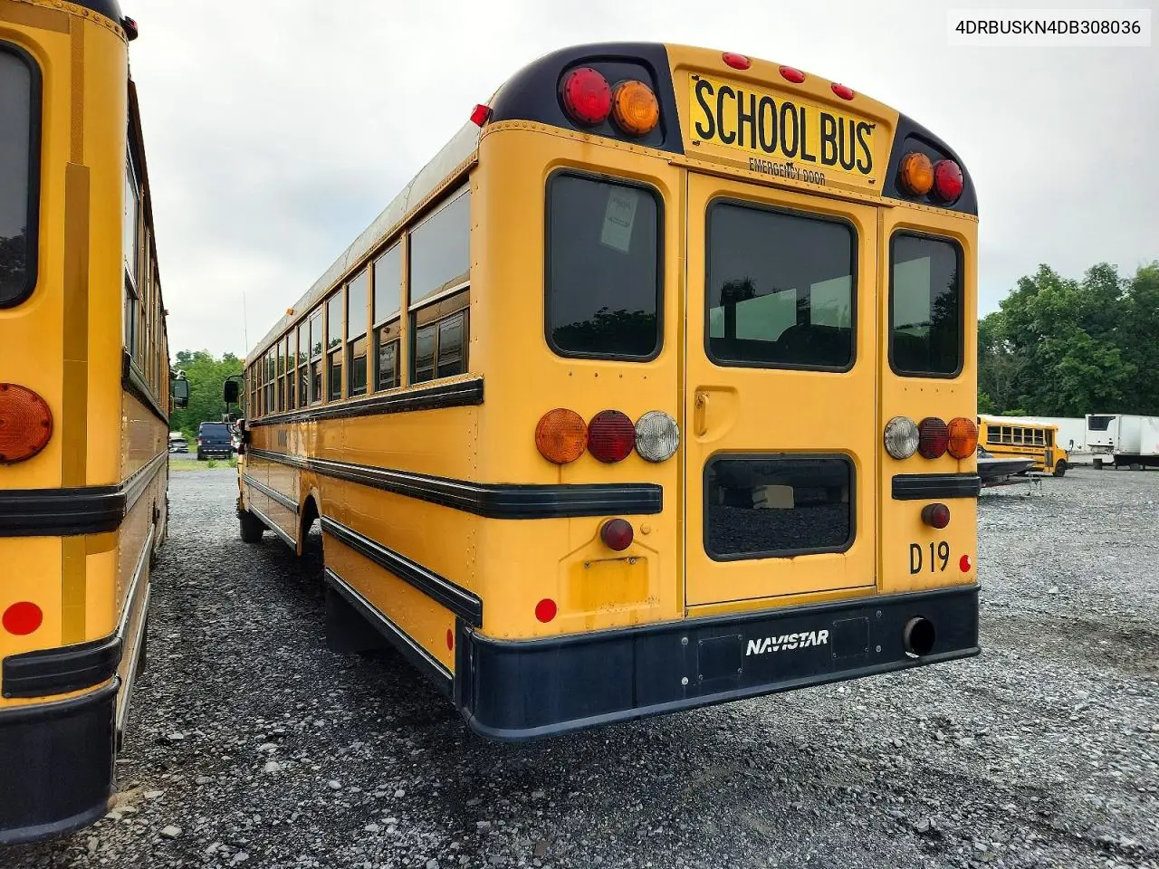 2013 Ic Corporation Ce Series School - School Bus VIN: 4DRBUSKN4DB308036 Lot: 58966866