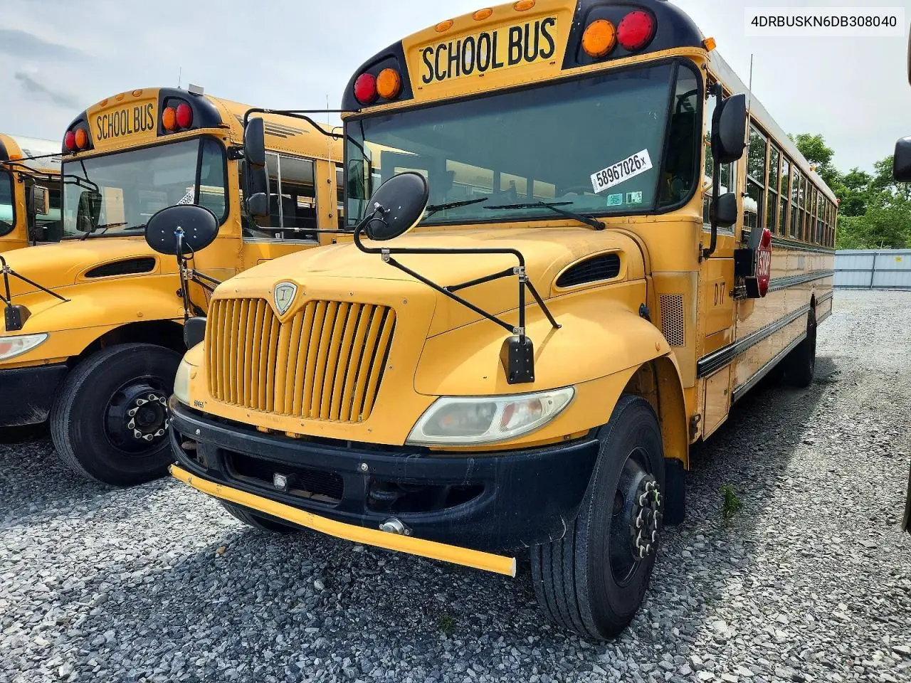 2013 Ic Corporation Ce Series School - School Bus VIN: 4DRBUSKN6DB308040 Lot: 58967026