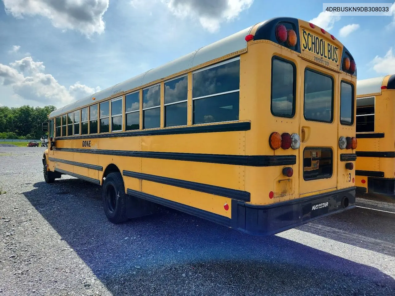 2013 Ic Corporation Ce Series School - School Bus VIN: 4DRBUSKN9DB308033 Lot: 58967756