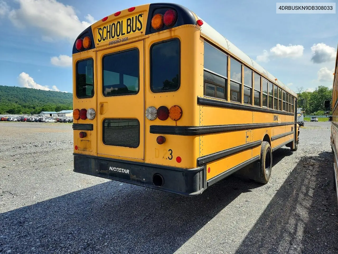 2013 Ic Corporation Ce Series School - School Bus VIN: 4DRBUSKN9DB308033 Lot: 58967756
