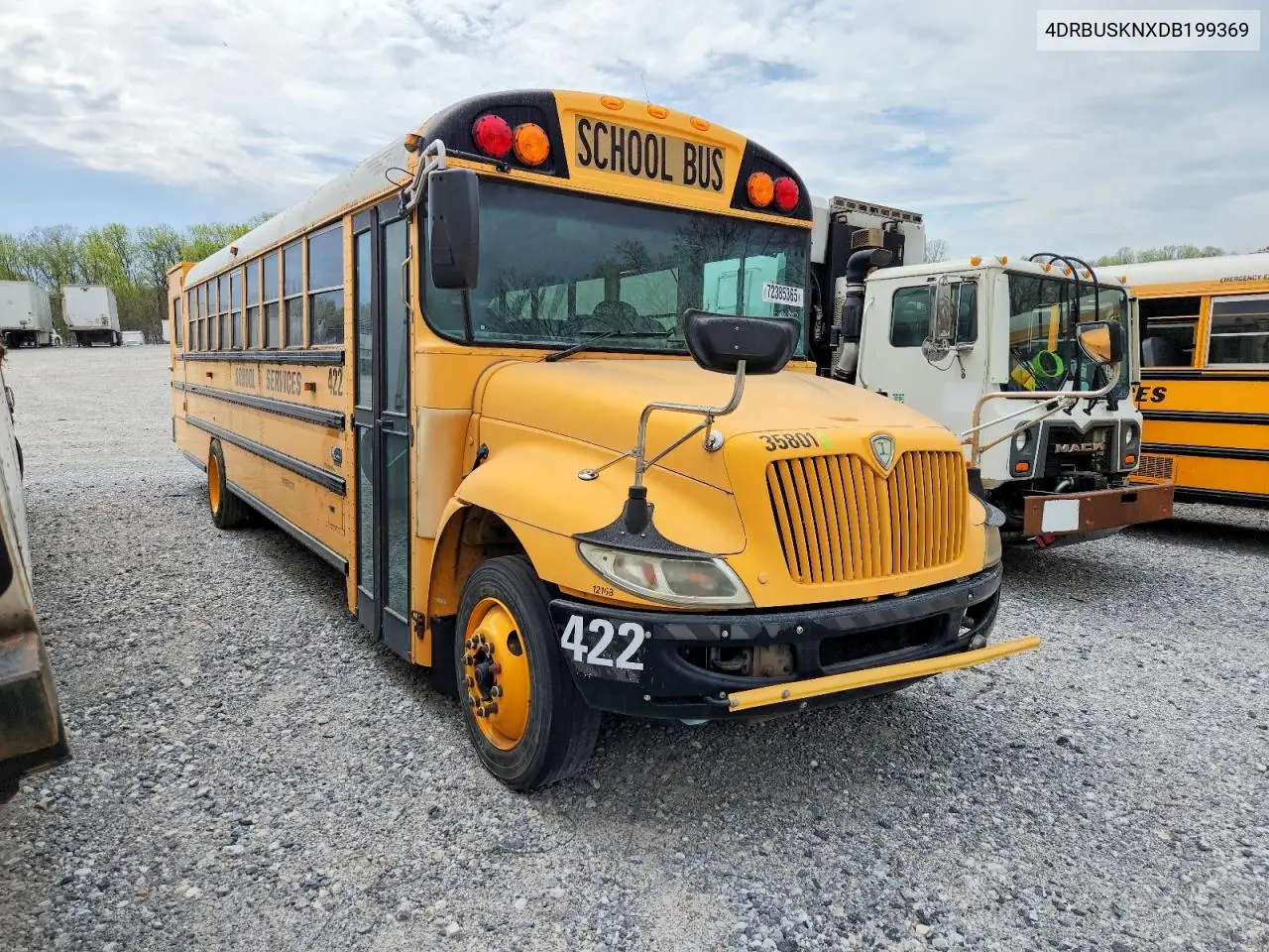 2013 Ic Corporation Ce Series School - School Bus VIN: 4DRBUSKNXDB199369 Lot: 72385365
