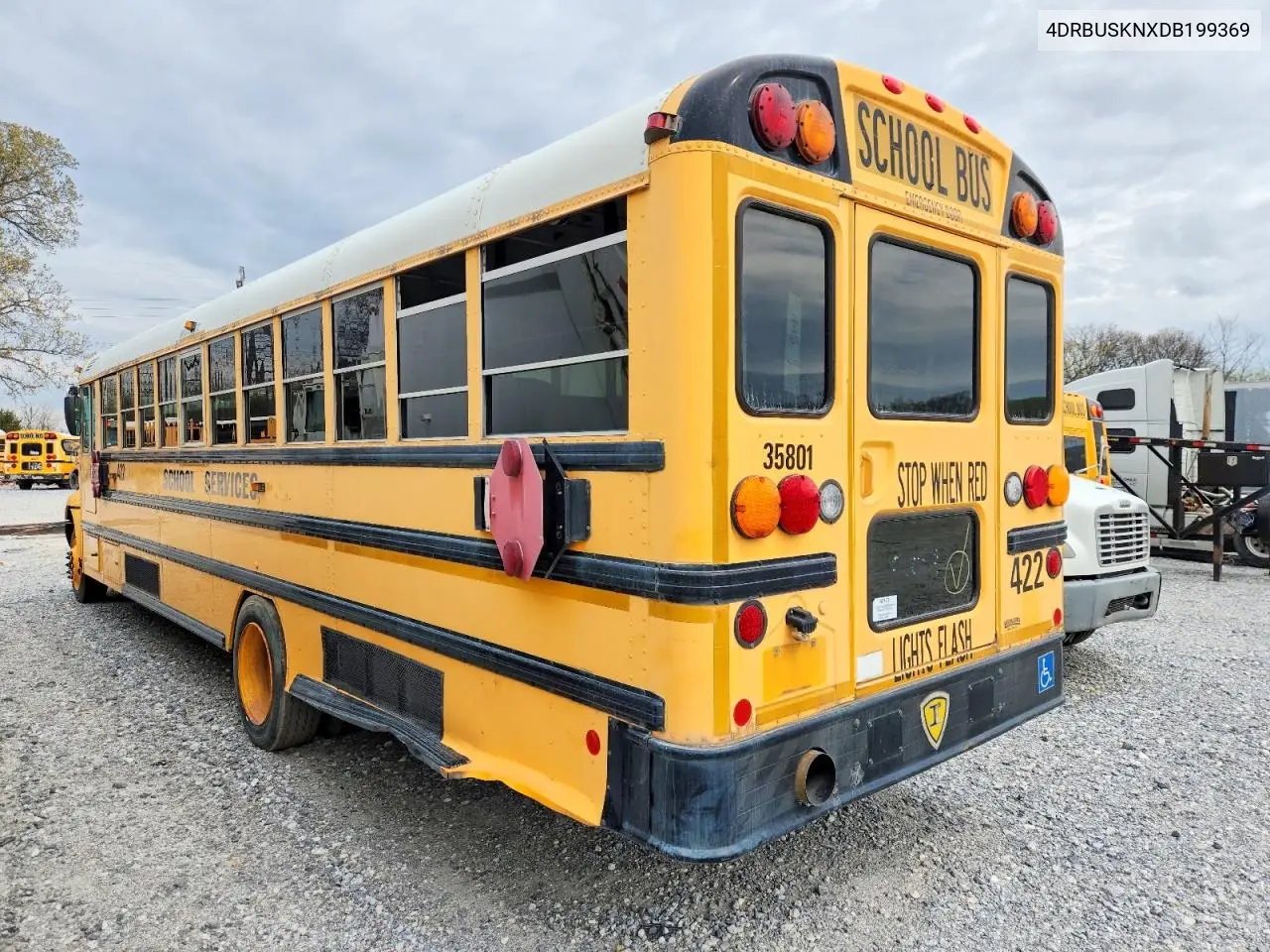 2013 Ic Corporation Ce Series School - School Bus VIN: 4DRBUSKNXDB199369 Lot: 72385365
