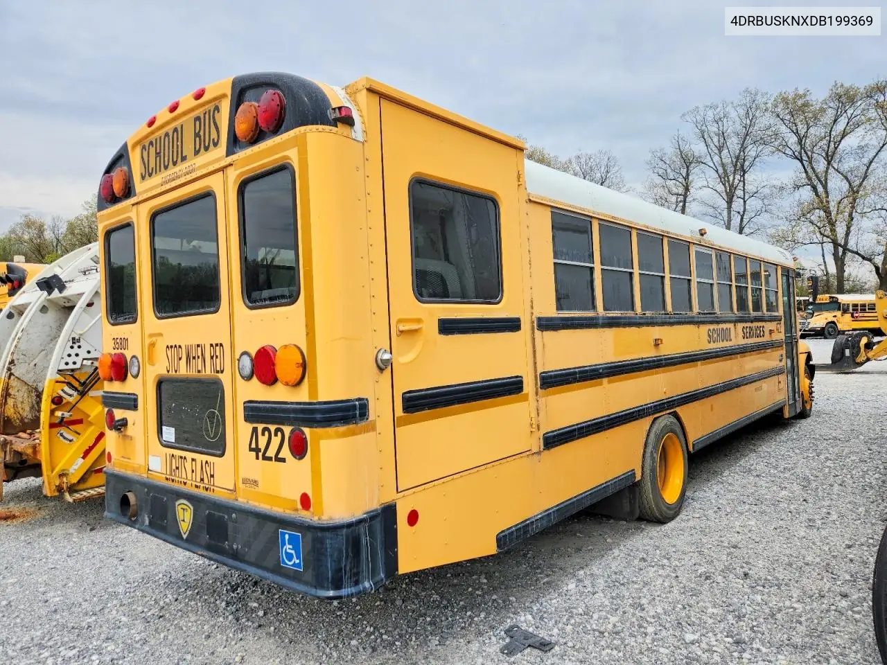 2013 Ic Corporation Ce Series School - School Bus VIN: 4DRBUSKNXDB199369 Lot: 72385365