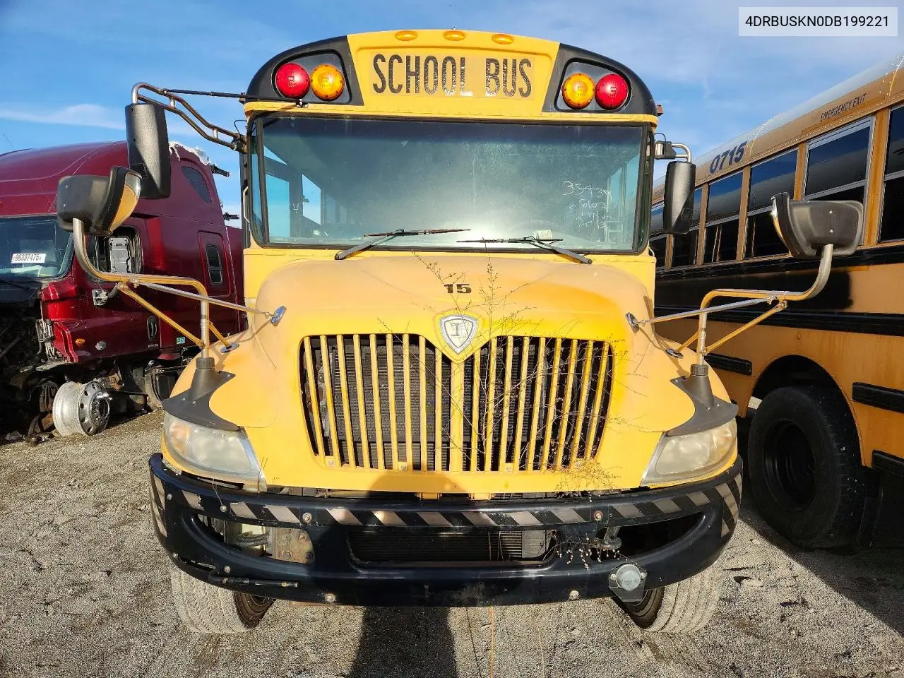 2013 Ic Corporation Ce Series School - School Bus VIN: 4DRBUSKN0DB199221 Lot: 72419615